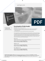 Encyclopedia of Public Health