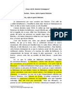 Curso de Compagnon Sobre Os Gêneros Literários