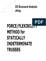 Force Method - Trusses - BW