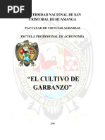 Cultivo de Garbanzo