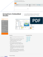 Crosscore Embedded Studio: Features Compatible Parts