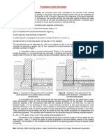 Foundation Earth Electrodes