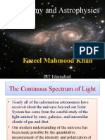 The Continous Spectrum of Light