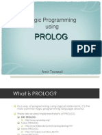 Logic Programming Using: Prolog