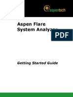 Aspen Flare System Analyzer: Getting Started Guide