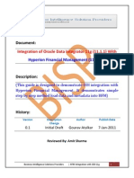 HFM Integration With ODI