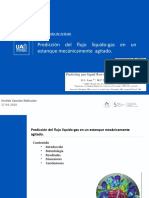 Predicción Del Flujo Líquido-Gas en Un Estanque Mecánicamente Agitado