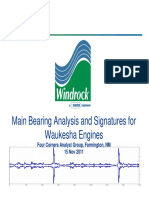 Main Bearing Analysis and Signatures For Waukesha Engines PDF