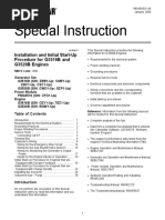 Special Instruction: Installation and Initial Start-Up Procedure For G3516B and G3520B Engines