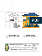 Front Elevation Right Elevation Left Elevation Rear Elevation