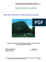 Rapport Irrigation Groupe 14 PDF