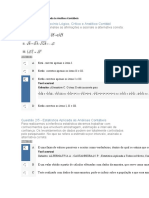 APOL 04 Estatística Aplicada Às Análises Contábeis