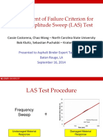 Castorena - Development of Failure Criterion For LAS Test