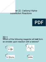 Chapter 22. Carbonyl Alpha-Substitution Reactions