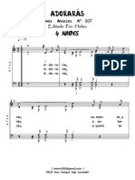 Avulsos Com Partitura Separado 000e TV Adoraras 4 Naipes PDF