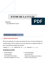 Etude de La Culée