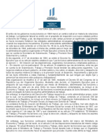 HISTORIA DEL MINISTERIO de Trabajo de Guatemala