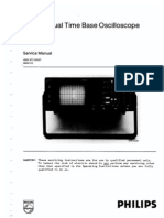 PM3055 Phillips 60Mhz Oscilloscope