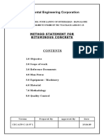 Continental Engineering Corporation: Method Statement For Bituminous Concrete