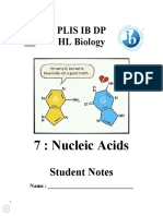 Topic 7 Nucleic Acids IBDP HL Notes