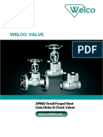 Api 602 Forged Steel Valve PDF