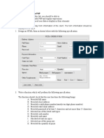 Write A PHP To Display Form Information of The Client. The Form Information Should Be Displayed in A Table