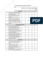 Criteria For Evaluating Textbooks and Other Printed Material