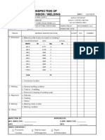 Fabrication Inspection