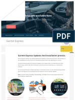 Garmin Express Updater