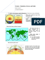 The Theory of Plate Tectonics