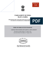 Parliament of India Rajya Sabha: Three Hundred Sixteenth Report