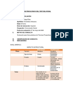 Informe Psicológico Del Test Del Rosal