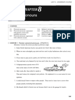 EXERCISE 1. Preview: Personal Pronouns. (Chart 8-1) : Directions