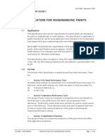 Roadmarking Paints Specs