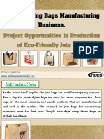 Jute Shopping Bags Manufacturing Business 945553 PDF