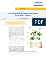 Recurso Ficha Difundimos La Riqueza Diversidad de Nuestra Region