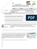 Ficha 0 VI Sobre La Familia Religion PDF