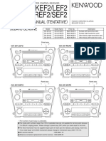 GX-201KEF2/LEF2 /REF2/SEF2: Service Manual (Tentative)