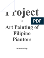 Project: Art Painting of Filipino Piantors