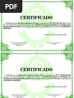 Certificado Rafael 2019 - NR05