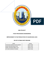 FPE REPORT Sugarcane Juice