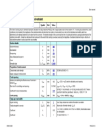 Control of Cracking Due To End Restraint: Input Parameters Symbol Unit Value