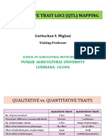 Quantitative Trait Loci (QTL) Mapping: Gurbachan S. Miglani