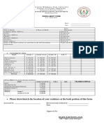 Enrollment Form For SY 2020 2021