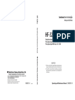 HF-320 스미토모 인바타 메뉴얼 PDF