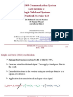 ENGD1009 Communication System Lab Session: 3 Single Sideband Systems Practical Exercise 4.14