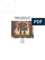 Multiplayer Battletech: 3025: Software Design Specification