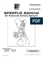 SPEEFLO Admiral: Air Powered Airless Sprayer