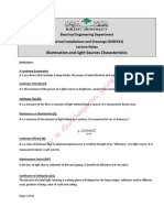 Illumination and LightingLectureF PDF