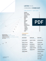 LatinFocus Consensus Forecast - April 2020 PDF